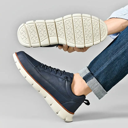 MANSSINO™ | Men's Leather Orthopedic Support Sneaker