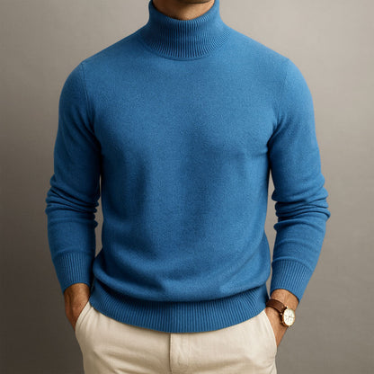 MANSSINO™ | Men's Roll-Neck Knit Pullover