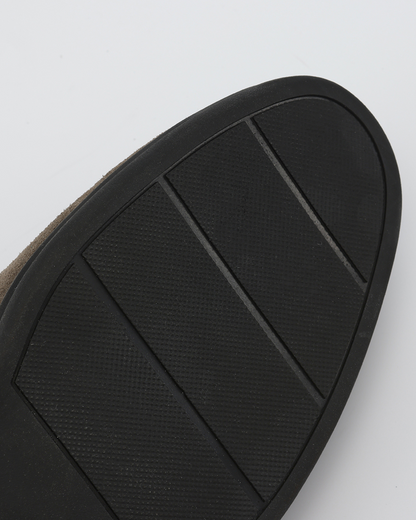 Theo™ | Mocassins en suède semelle noire