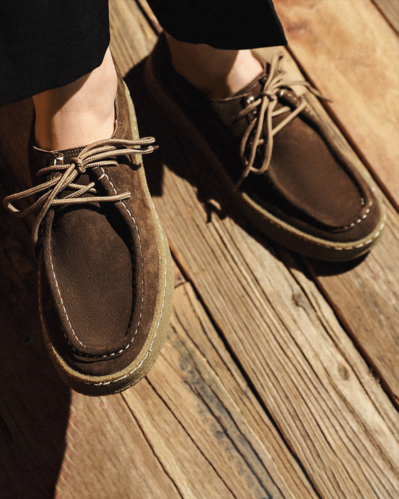 MONVIEL | Premium Suede Smart Shoes