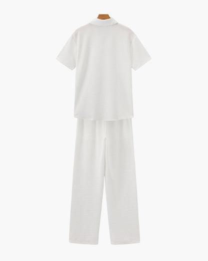 MONVIEL | POLO AND TROUSERS SET
