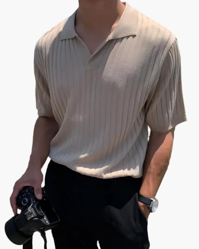 MONVIEL | BREATHABLE RIBBED POLO