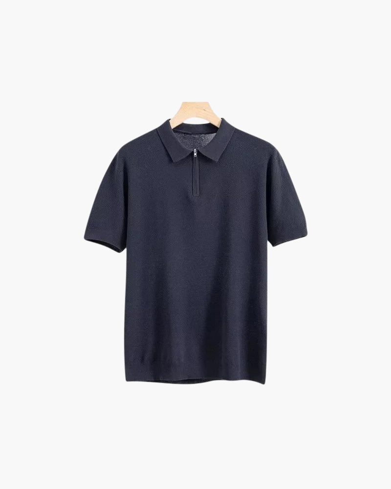 Éric™ | Polo zippé respirant