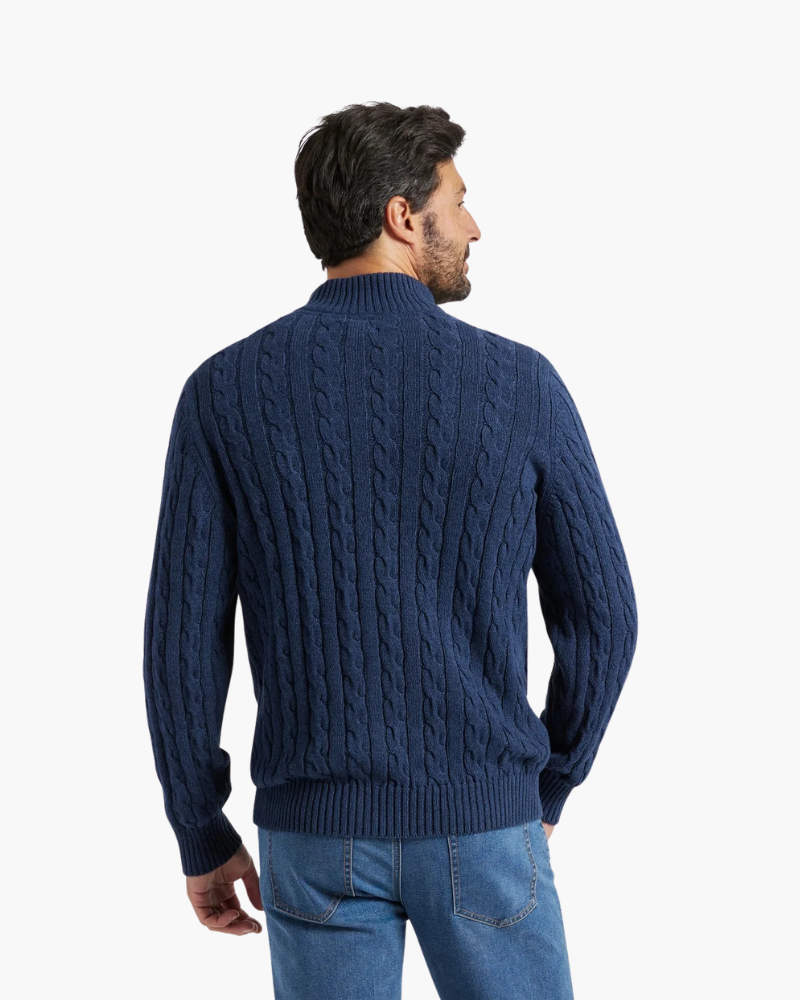 MONVIEL | COTTON HALF ZIP