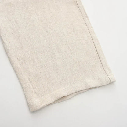 MONVIEL | Slim-fit linen trousers
