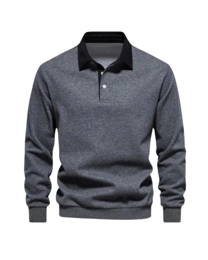 MANSSINO™ | Polo Collar Knit Pullover
