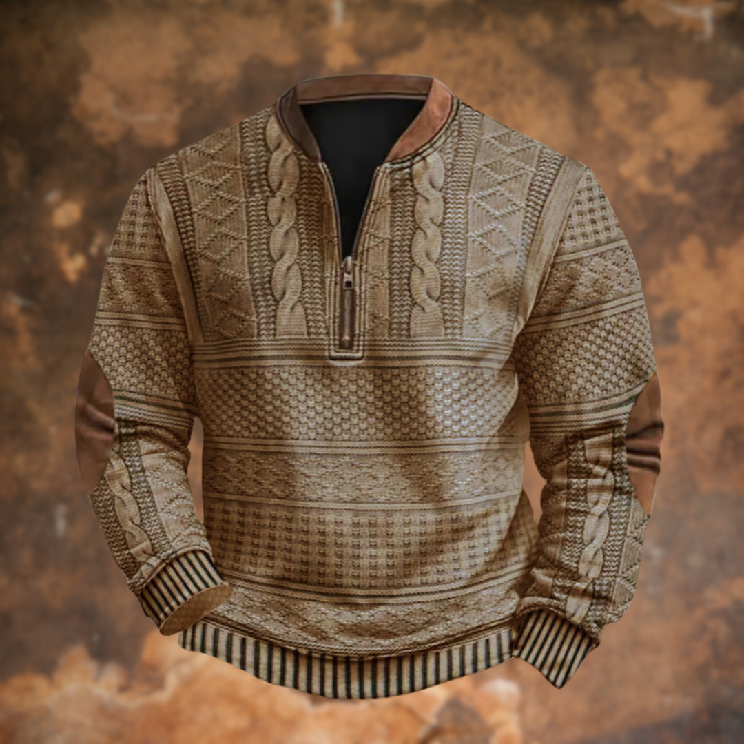 MANSSINO™ | Men's 3D Textured Urban Pullover