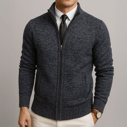 MONVIEL™ | Tailored Merino Blend Cardigan