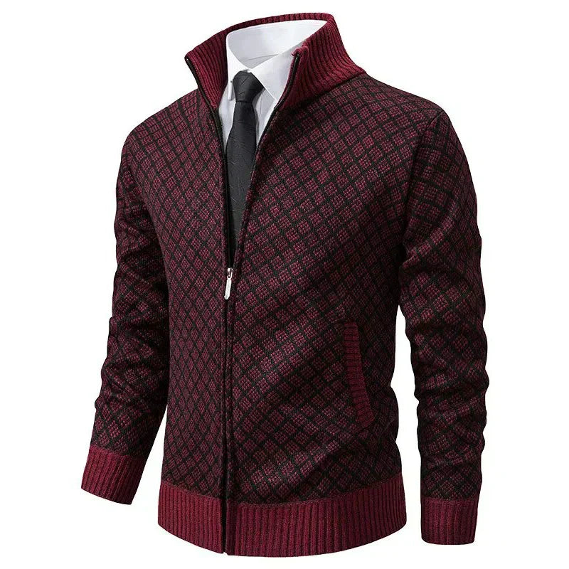 MANSSINO™ | Waffle-Texture Full-Zip Gilet