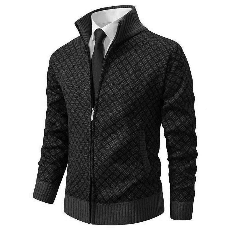 MANSSINO™ | Waffle-Texture Full-Zip Gilet