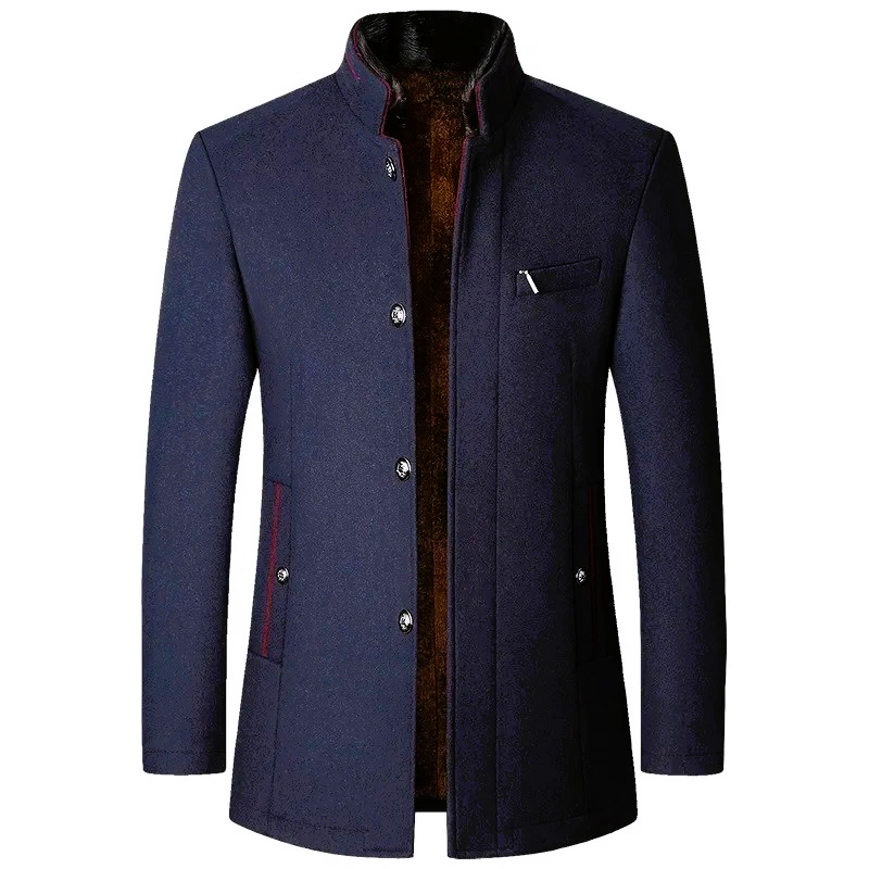 LAURENT MONACO | MANTEAU EN MÉLANGE DE LAINE POUR HOMME
