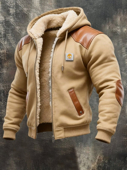 MONVIEL™ | Vintage Suede Hooded Jacket