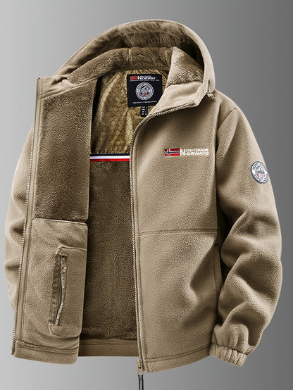 MONVIEL™ | Thermal Fleece Hooded Jacket