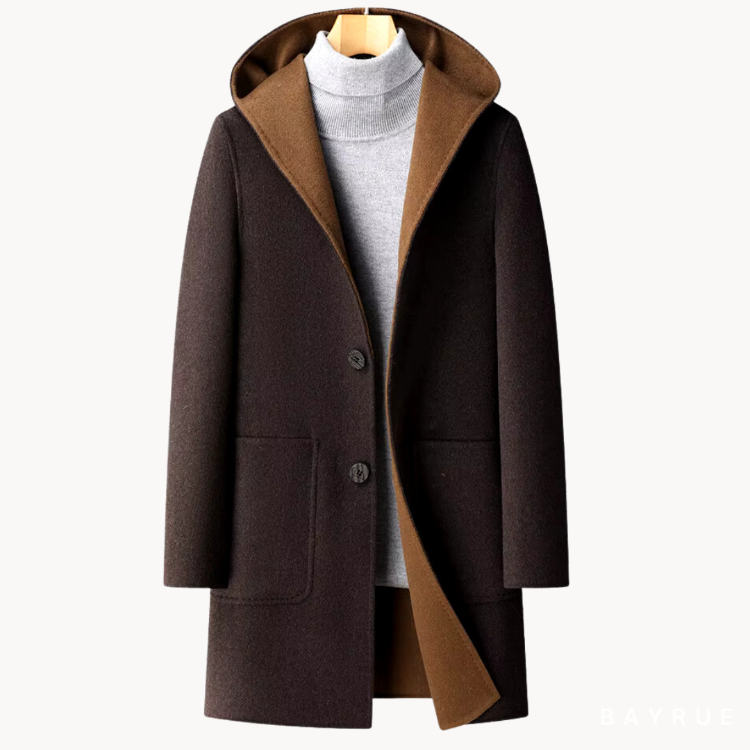 MANSSINO™ | Hooded Wool Coat