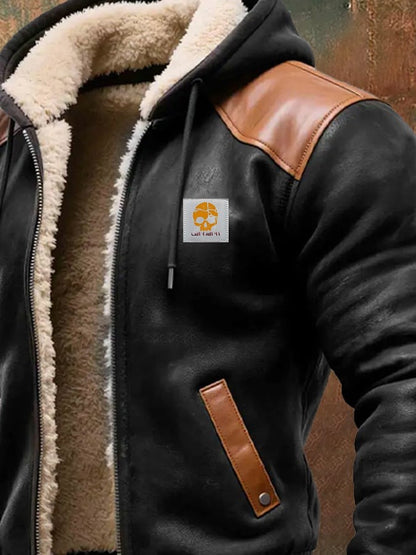 MONVIEL™ | Vintage Suede Hooded Jacket