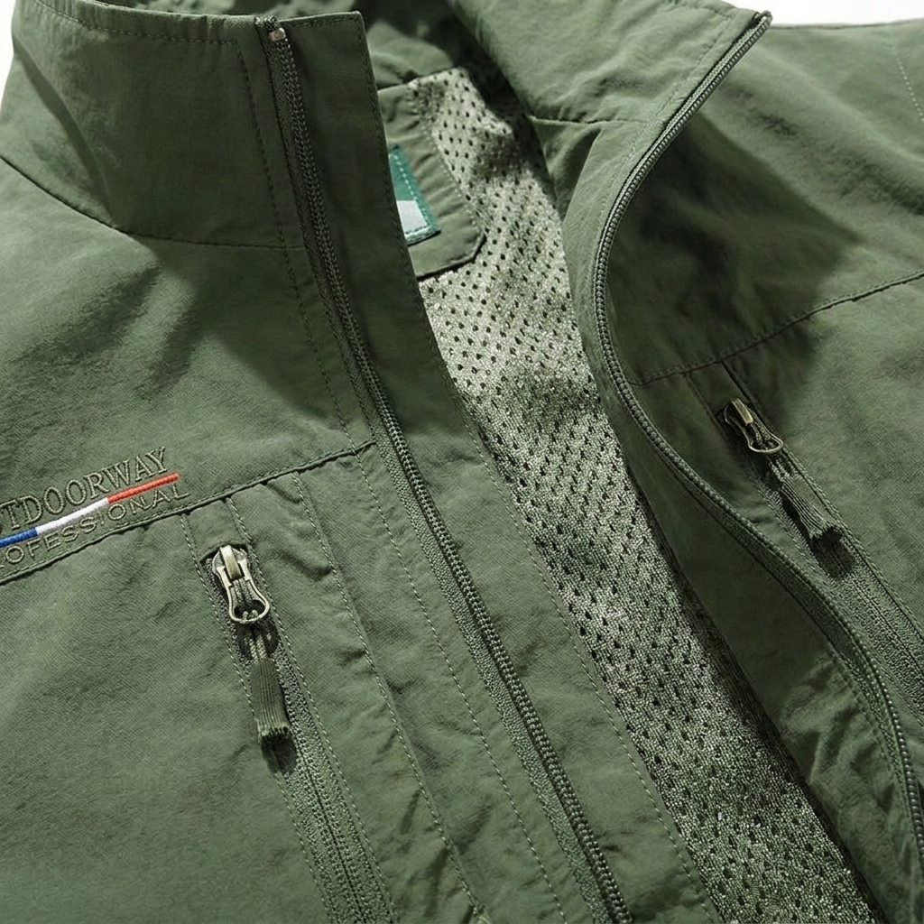 MANSSINO™ | Zip-Up Utility Vest