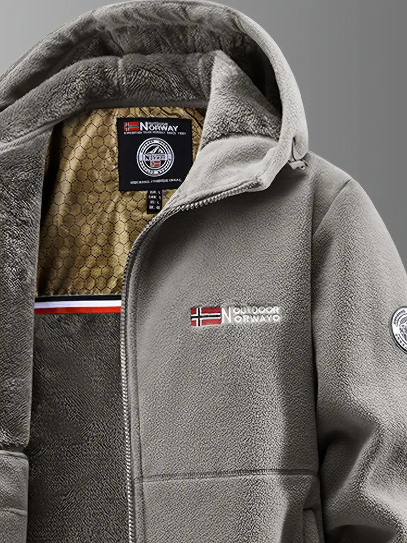 MONVIEL™ | Thermal Fleece Hooded Jacket