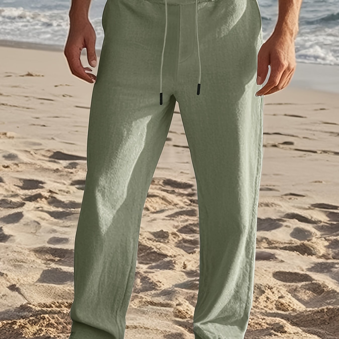 MONVIEL™ | Men's Drawstring Linen Trousers