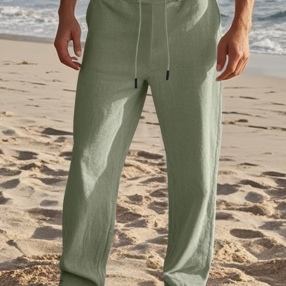 MONVIEL™ | Men's Drawstring Linen Trousers