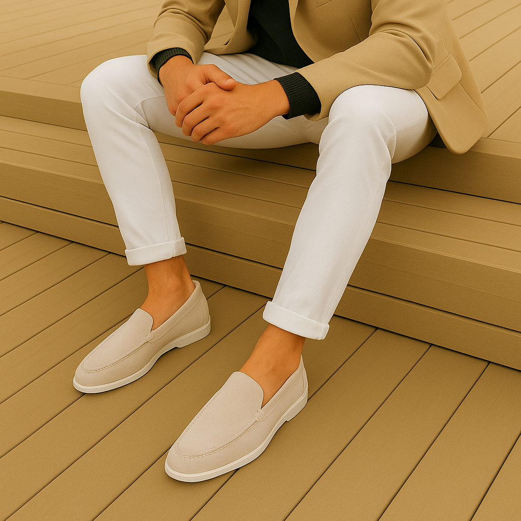 MANSSINO™ | Men's Textured Slip-On Loafer