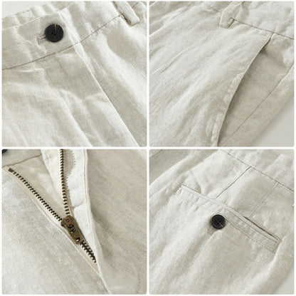 MANSSINO™ | Men's Tapered Linen Trousers