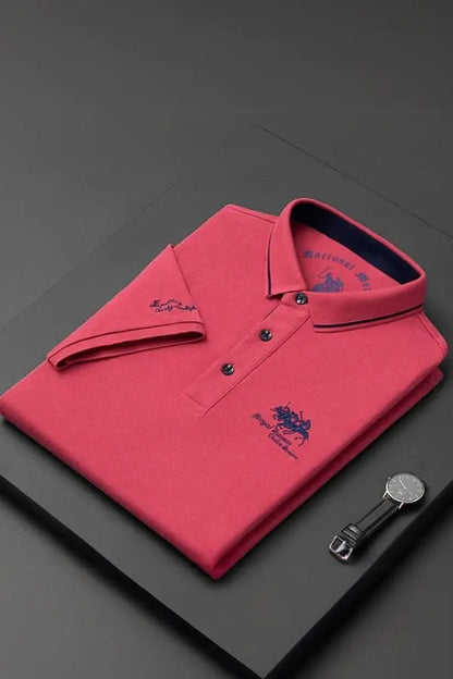 MONVIEL™ | Mandarin-Collar Summer Polo