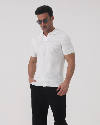 MONVIEL | BREATHABLE RIBBED POLO