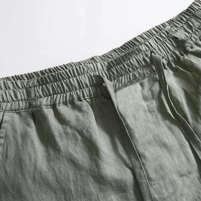 MONVIEL | Simple Lines Linen trousers