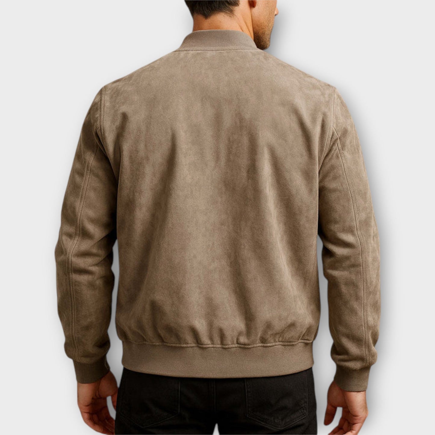 LAURENT MONACO | VESTE BOMBER EN CUIR SUEDE HOMME