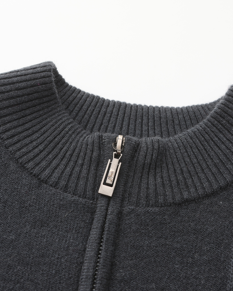 MONVIEL | RIBBED HALF-ZIP