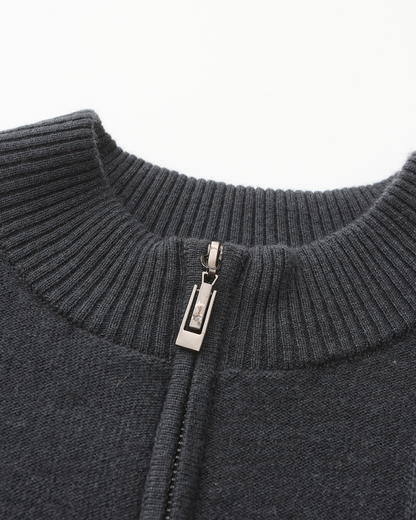 MONVIEL | RIBBED HALF-ZIP