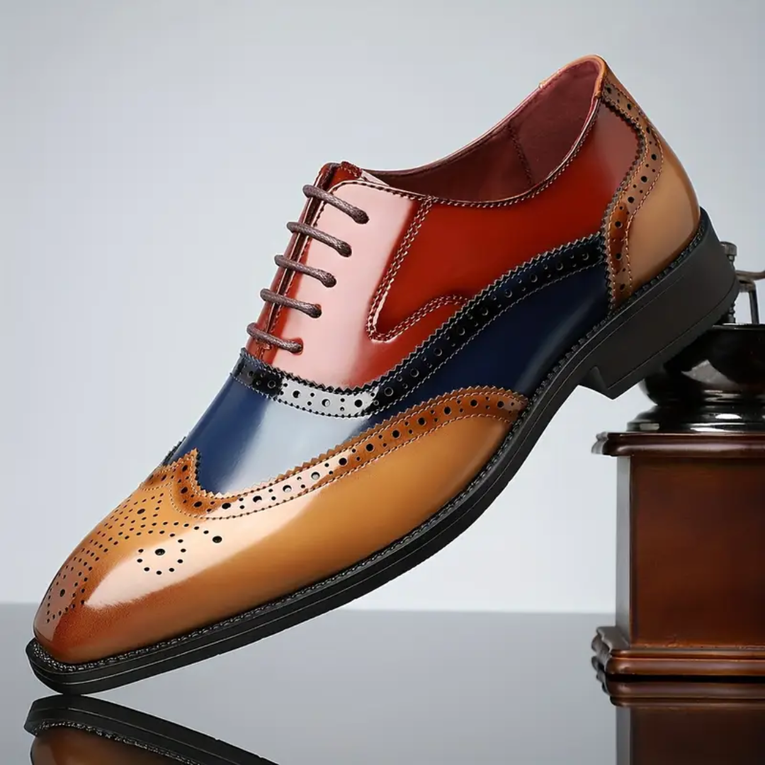 MANSSINO™ | Men's Wingtip Brogue Oxford
