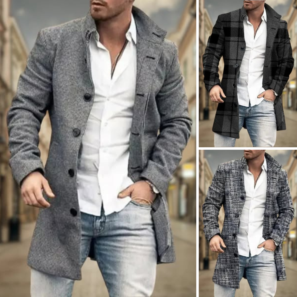 MONVIEL™ | Clean Tailored Overcoat