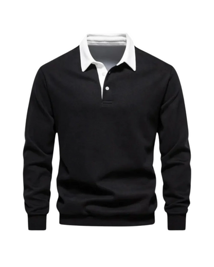 MANSSINO™ | Polo Collar Knit Pullover