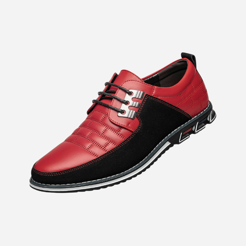 MANSSINO™ | Men's Perforated Leather Hybrid Shoe