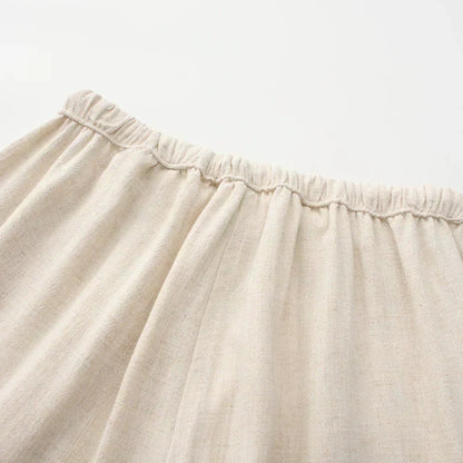 MONVIEL | Slim-fit linen trousers