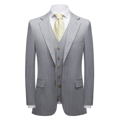 MONVIEL | Three-piece Single-button suit