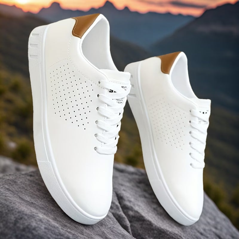 MANSSINO™ | Men's Perforated Minimal Sneaker