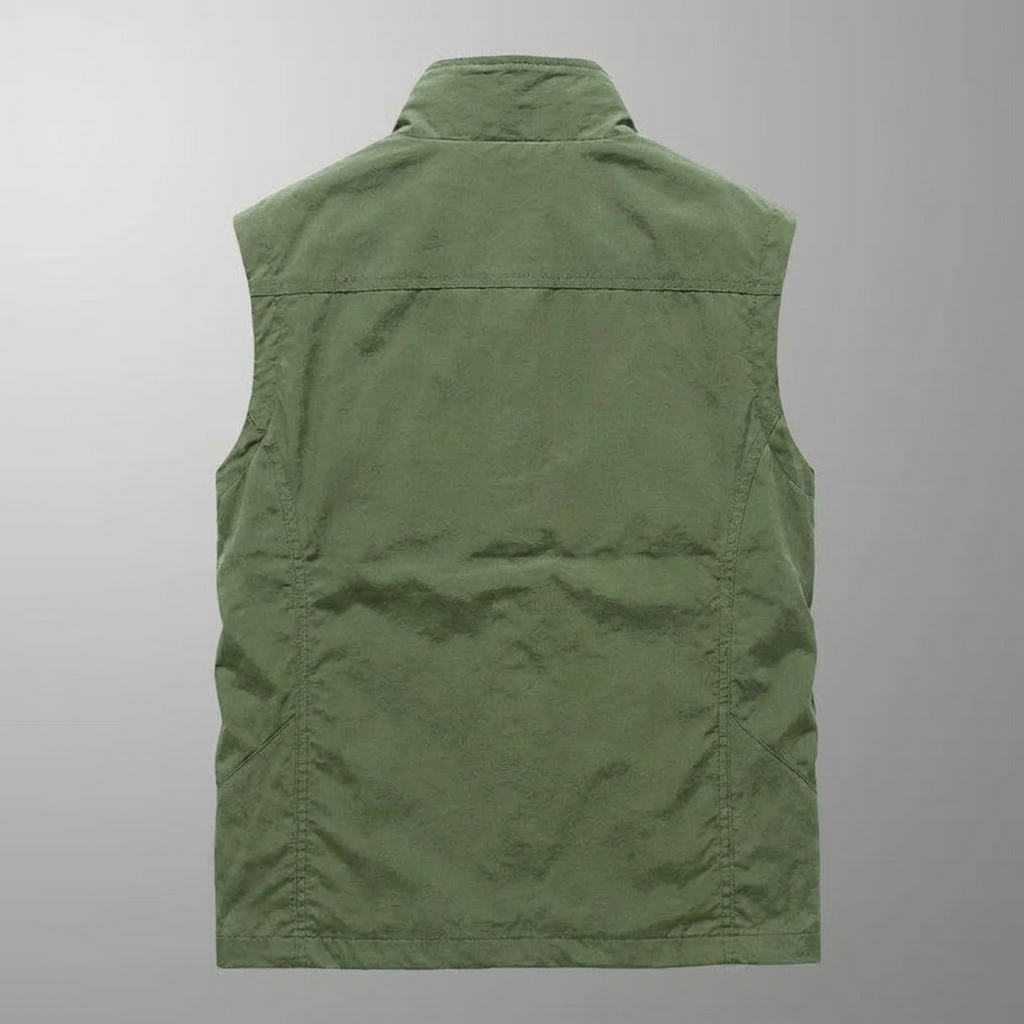 MANSSINO™ | Zip-Up Utility Vest