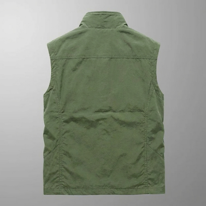 MANSSINO™ | Zip-Up Utility Vest