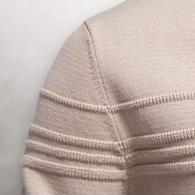 MONVIEL™ | Tonal-Textured Slim Knit