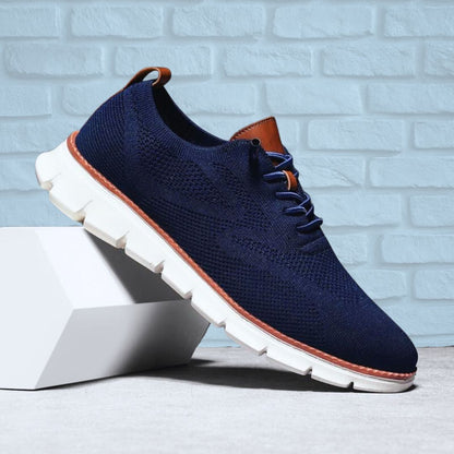 MANSSINO™ | Men's Knit Mesh Oxford Sneaker