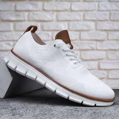 MANSSINO™ | Men's Knit Mesh Oxford Sneaker