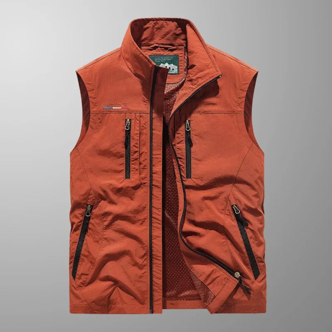 MANSSINO™ | Zip-Up Utility Vest