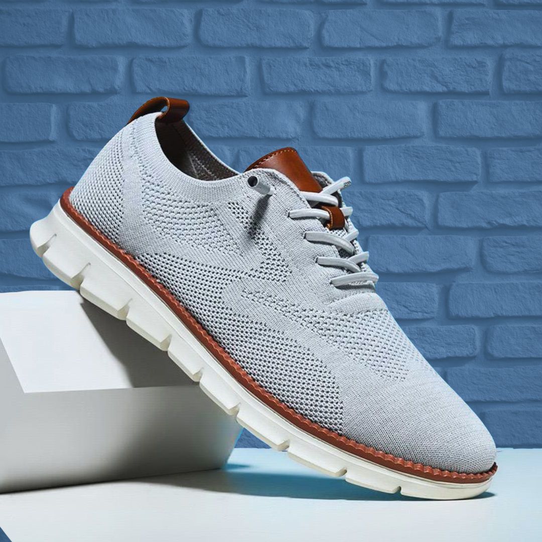 MANSSINO™ | Men's Knit Mesh Oxford Sneaker