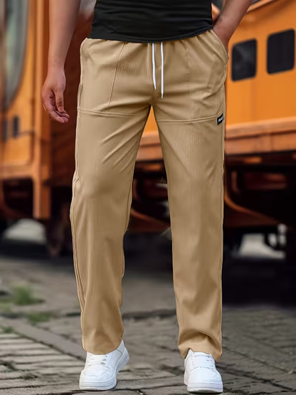 MANSSINO™ | Men's Breathable Straight-Leg Trousers
