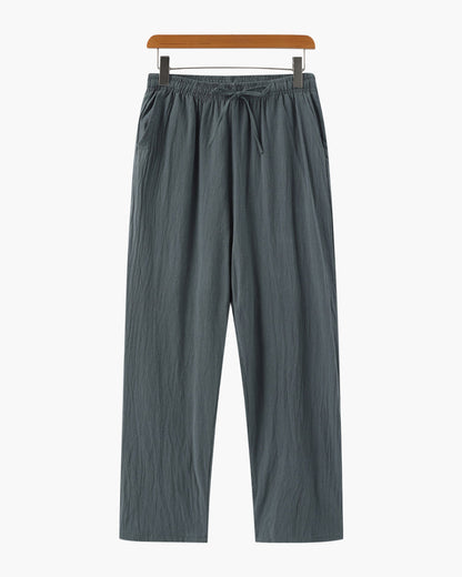 MONVIEL | Lightweight Breathable Linen Trousers