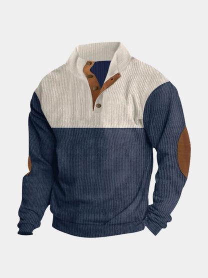 MANSSINO™ | Corduroy High-Neck Pullover