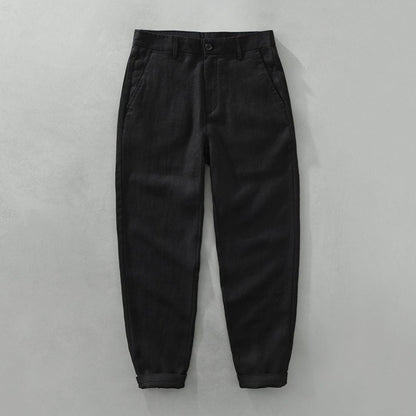 MANSSINO™ | Men's Tapered Linen Trousers