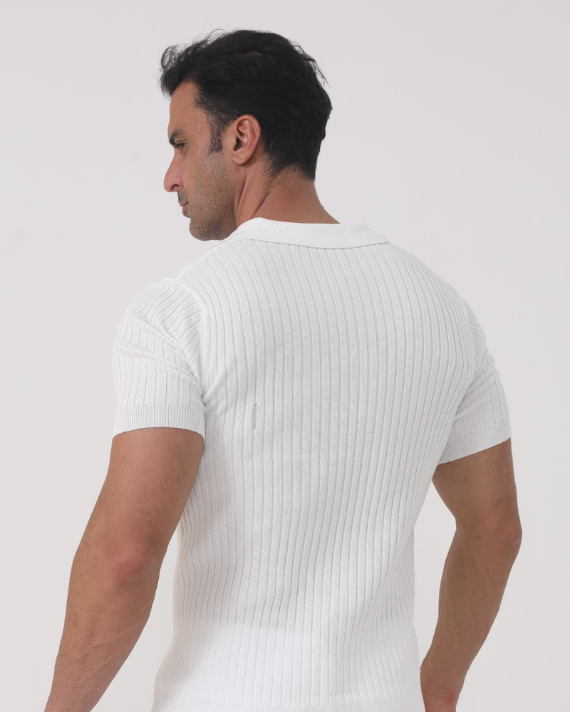 MONVIEL | BREATHABLE RIBBED POLO